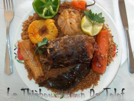 rice and fish of diolof